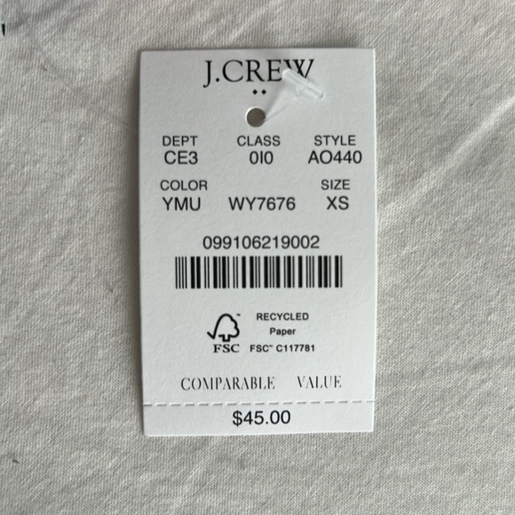 NWT J.Crew French Bikini Top 🍇 - Picture 4 of 5